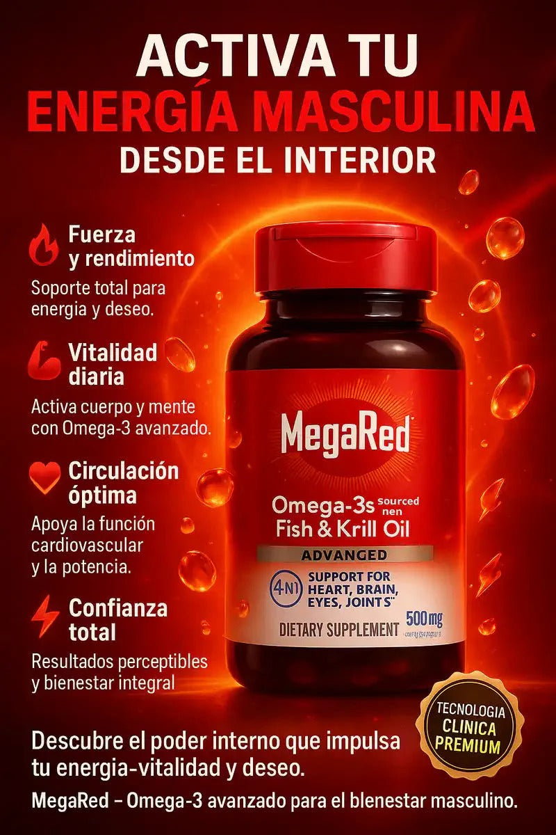 MEGA RED  | Apoyo ideal para tu energía, corazón y bienestar diario