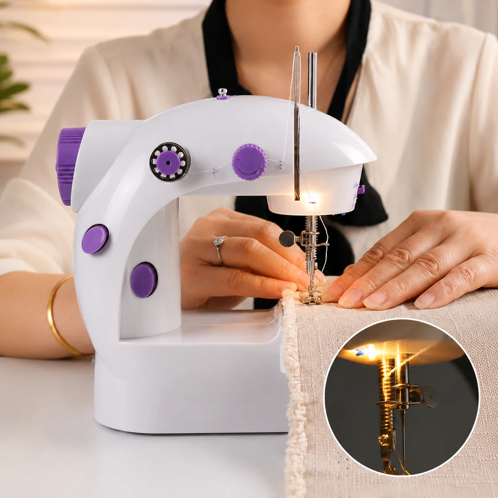 MINI MAQUINA DE COSER PORTATIL